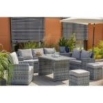 7-daļīgs dārza mēbeļu komplekts Hollywood