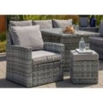 7-daļīgs dārza mēbeļu komplekts Hollywood