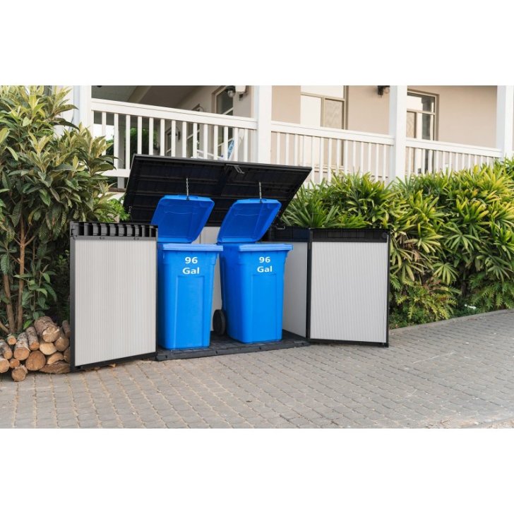 Keter Premier Jumbo 2020L atkritumu tvertnes novietne