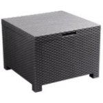 Sauļošanās krēslu komplekts pa 2 ar atbilstošu sānu galda spilvenu kastīti