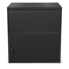 Korona Postbox XXL pakomātu kastēm un vēstulēm melna 2