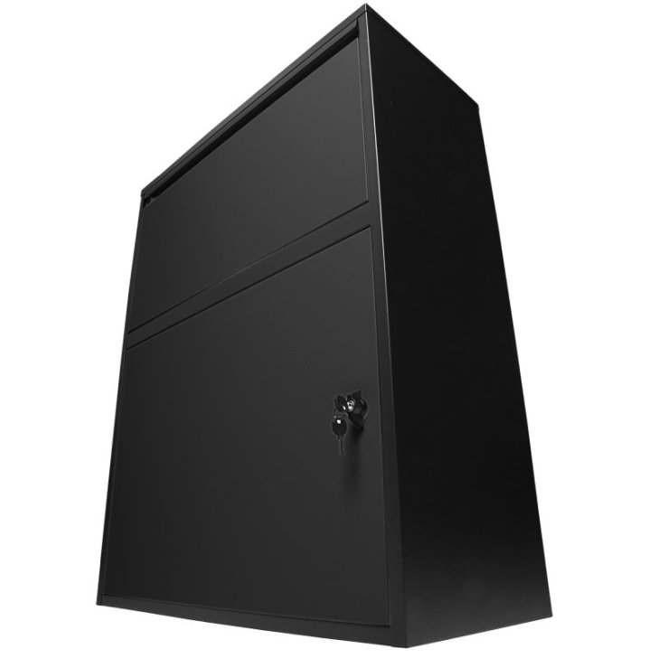 Korona Postbox XXL pakomātu kastēm un vēstulēm melna