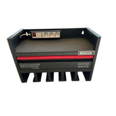 Servisa skapis pie sienas ar 230V ligzdu un atvilktni, elektroinstrumentiem 2