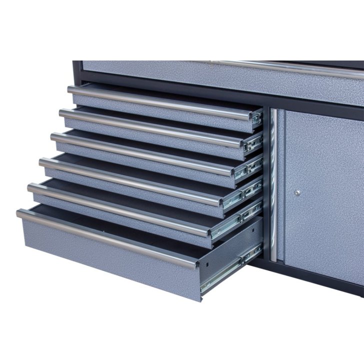 Mobilie darbnīcas ratiņi Viber-System M1360 instrumentu ratiņi