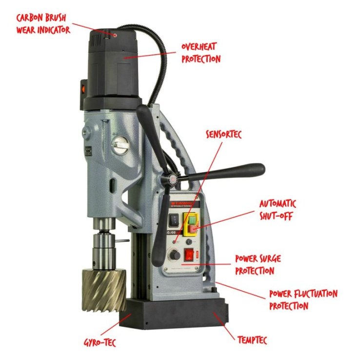 Magnētiskā urbjmašīna ECO.100S+/T