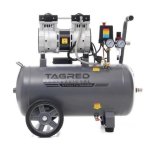 Oil-free compressor 50L, 290 l/min, 1.5 kW, 2 cylinders, 230V, 8 bar