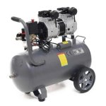 Kompresors bez eļļas 50L, 290 l/min, 1.5 kW, 2 cilindri, 230V, 8 bar