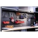 XXL vīriešu virtuves darbnīcas aprīkojums, 325 cm, 9 daļas