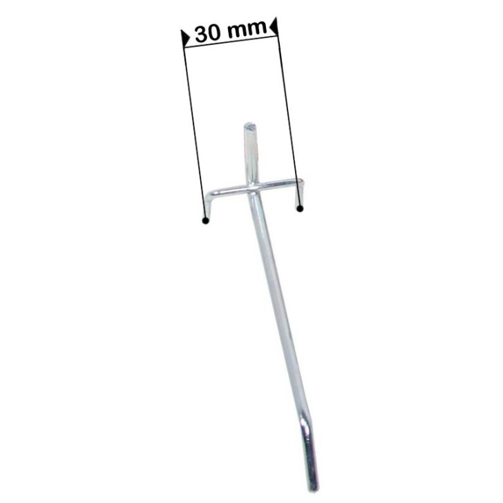 Metāla Instrumentu panelis 162 cm, 22 gab