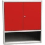 Skapja pagarinājums darba galdiem ar 2 durvīm un 1 plauktu