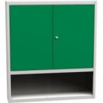 Skapja pagarinājums darba galdiem ar 2 durvīm un 1 plauktu