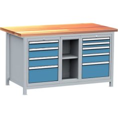Metināts darbnīcas darbgalds DPJ_104