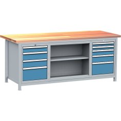 Metināts darbnīcas darbgalds DPJ_204 2