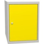 Pamata darbnīcas konteiners ar 1 durvīm un 2 plauktiem (metināti darba galdu komplekti)