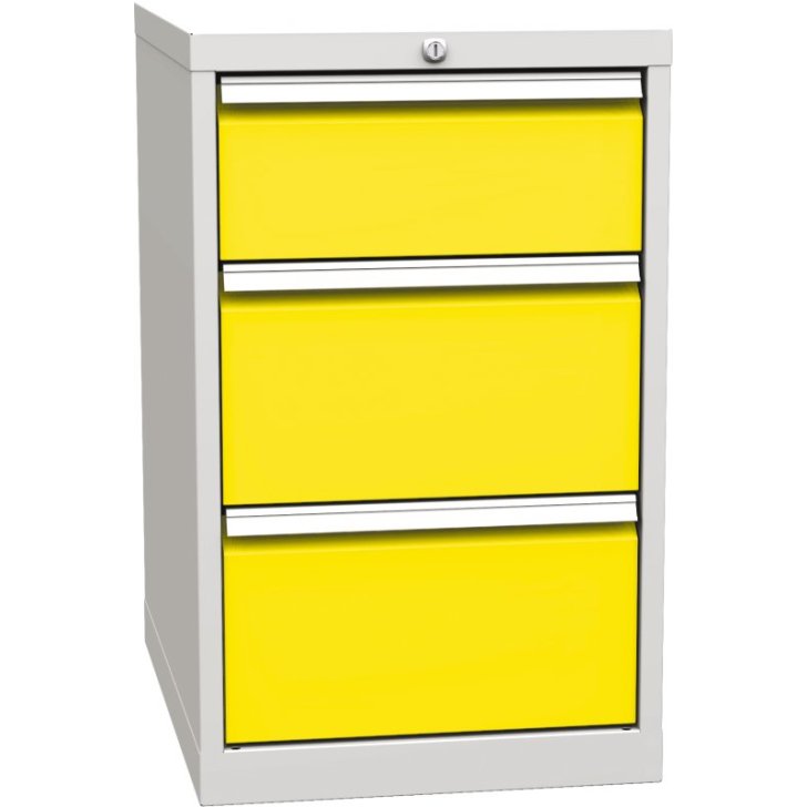 Pamata konteiners ar 3 atvilktnēm