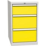 Pamata konteiners ar 3 atvilktnēm