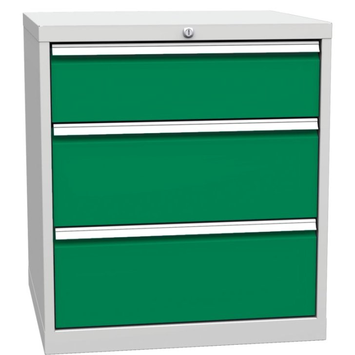 Atvilktņu konteiners ar 3 atvilktnēm