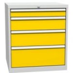 Atvilktņu konteiners ar 4 atvilktnēm