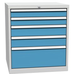 Atvilktņu konteiners ar 5 atvilktnēm 2