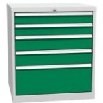 Atvilktņu konteiners ar 5 atvilktnēm