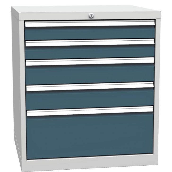 Atvilktņu konteiners ar 5 atvilktnēm