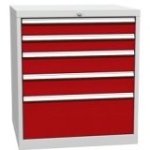 Atvilktņu konteiners ar 5 atvilktnēm