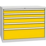 Atvilktņu konteiners ar 5 atvilktnēm