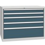 Atvilktņu konteiners ar 5 atvilktnēm