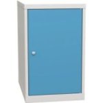 Pamata konteiners ar 1 durvīm un 2 plauktiem