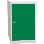 Pamata konteiners ar 1 durvīm un 2 plauktiem