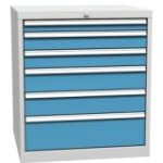 Atvilktņu konteiners ar 6 atvilktnēm