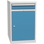 Pamata kombinētais konteiners ar 1 durvīm, 1 plauktu un 1 atvilktni