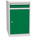 Pamata kombinētais konteiners ar 1 durvīm, 1 plauktu un 1 atvilktni