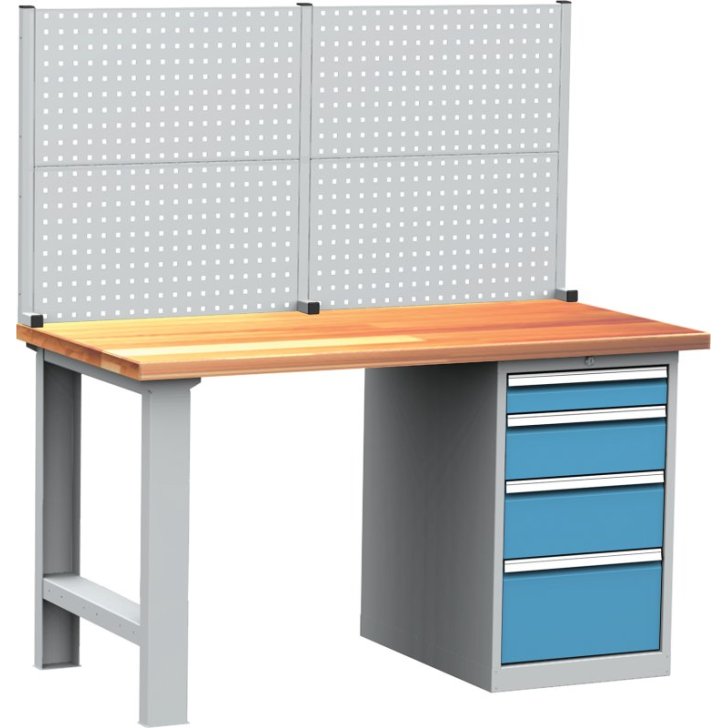 Salikts darbnīcas darbgalds DPS_103