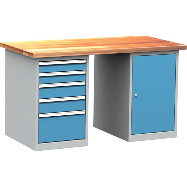 Salikts darbnīcas darbgalds DPS_105