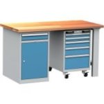 Salikts darbnīcas darbgalds DPS_107