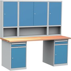 Salikts darbnīcas darbgalds DPS_206 2