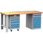 Salikts darbnīcas darbgalds DPS_207
