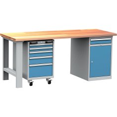 Salikts darbnīcas darbgalds DPS_207 2