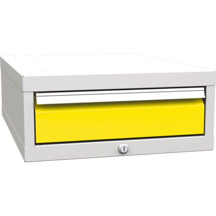 Zem darba virsmas konteiners ar 1 atvilktni