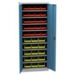 Universāls skapis ar plastmasas tvertnēm