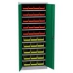 Universāls skapis ar plastmasas tvertnēm