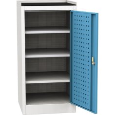 Darbnīcas instrumentu skapis ar ierāmētu gumijas darba virsmu 2