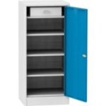 Darbnīcas instrumentu skapis ar 3 plauktiem un 1 atvilktni