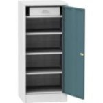 Darbnīcas instrumentu skapis ar 3 plauktiem un 1 atvilktni