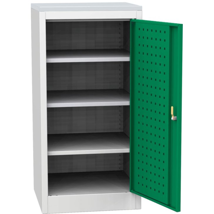 Darbnīcas instrumentu skapis ar lamināta darba virsmu