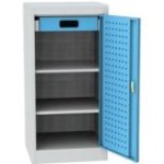 Darbnīcas instrumentu skapis ar lamināta darba virsmu