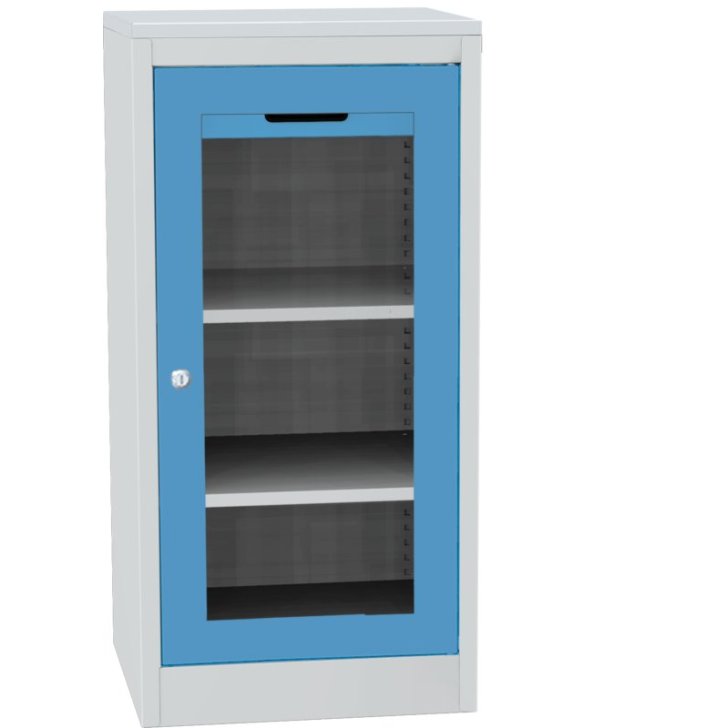 Darbnīcas instrumentu skapis ar lamināta darba virsmu