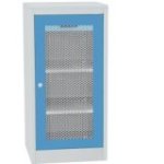 Darbnīcas instrumentu skapis ar lamināta darba virsmu