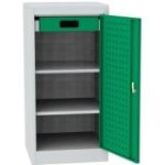 Darbnīcas instrumentu skapis ar lamināta darba virsmu